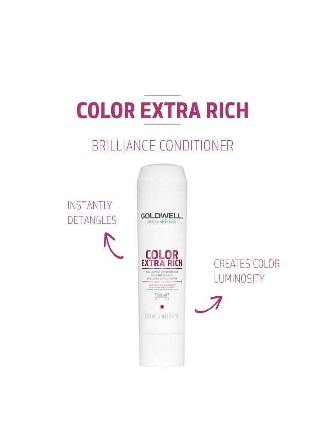 Goldwell Dualsenses Color Extra Rich Brilliance Conditioner, 10.1 Fl Oz (Pack of 1) - Image 2
