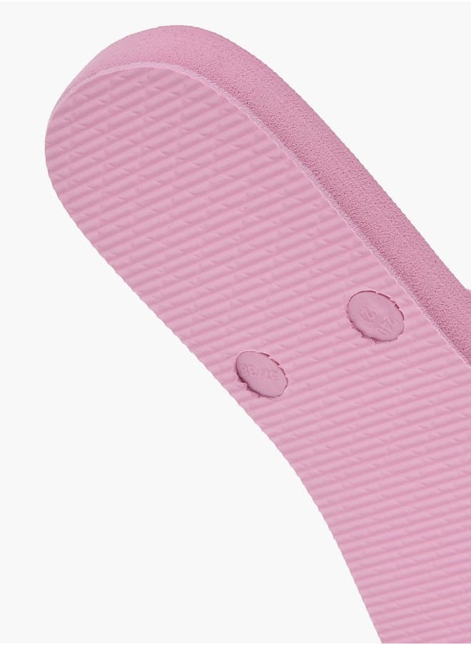 Celeste Women Textured Thong Slippers  - Image 4