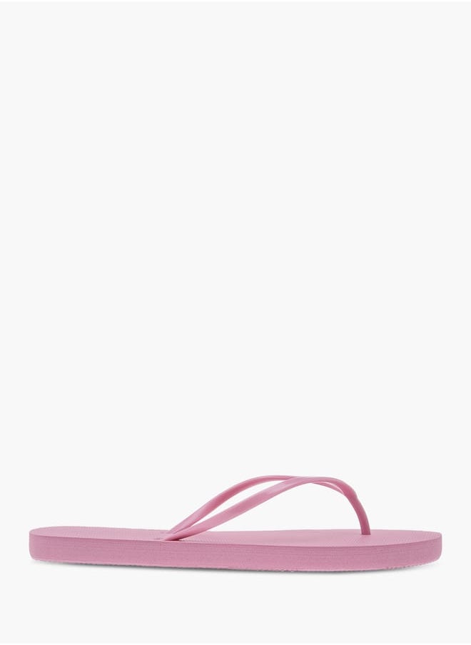 Celeste Women Textured Thong Slippers  - Image 2