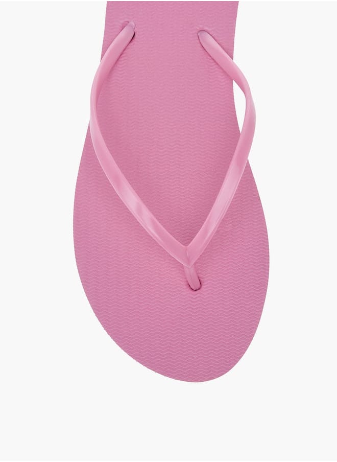 Celeste Women Textured Thong Slippers  - Image 3