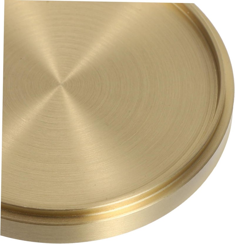 3pcs Brass Set - Tea Pads for Home Decor Non- Water Mug Mats Elegant Cup Insulation for Dining Tables - Image 3