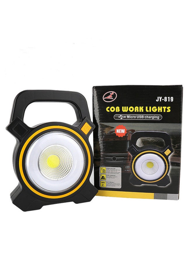 819 Outdoor Lantern Tent Lamp Solar Searchlight Camping Lamp Camping Lamp Plastic Portable Lamp Direct Sale-Color:LED Color Random - Image 3