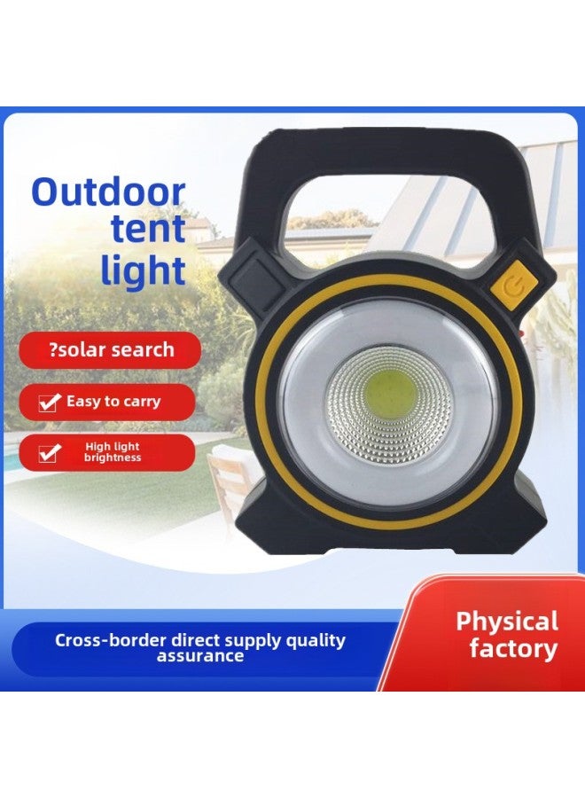 819 Outdoor Lantern Tent Lamp Solar Searchlight Camping Lamp Camping Lamp Plastic Portable Lamp Direct Sale-Color:LED Color Random - Image 2