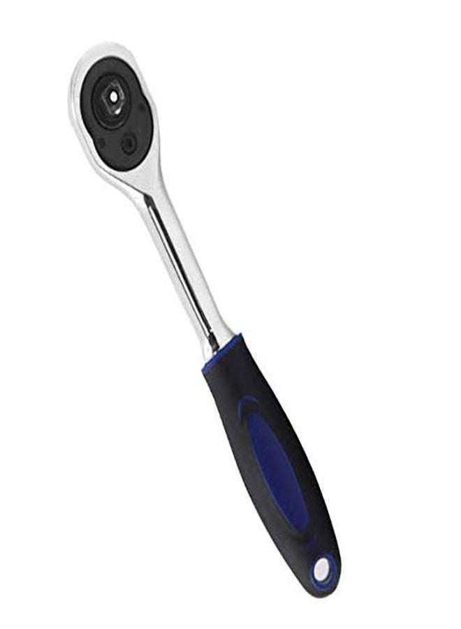 Digital Craft DigitalCraft 14wrench Heavy Duty Chrome 1/4" Drive Quick Release Teardrop Ratchet Handle Socket Wrench - Image 5