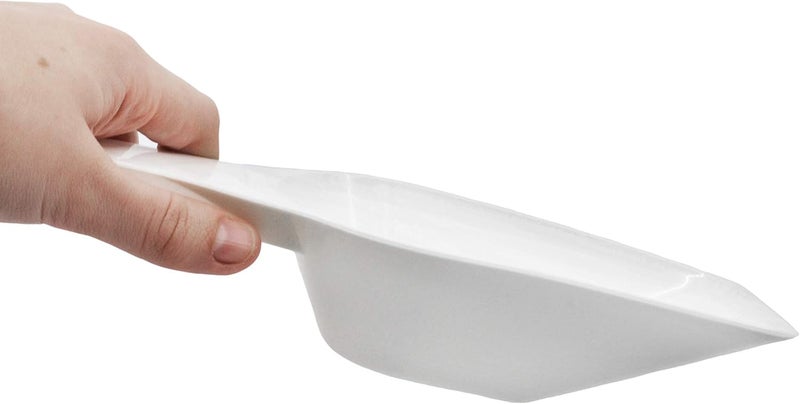 EISCO 6PK Scoops, 250ml (8.5oz) - Polypropylene Plastic - Flat Bottom - Excellent for Measuring & Weighing - Autoclavable - Image 3