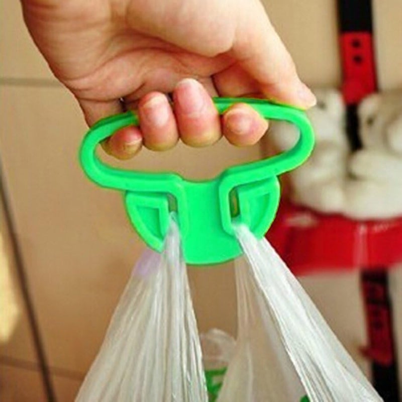Plastic Shopping Bag Carrier Handle â Comfortable Hand Grip, Random Color - Image 5