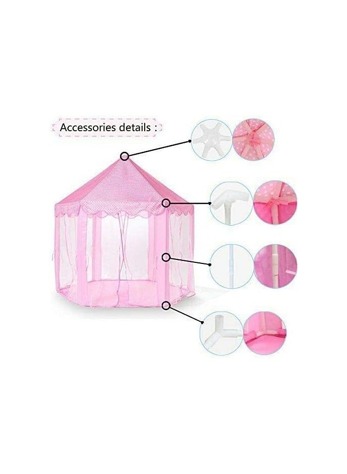 BLOOMING TIME Princess Tent Play House With Star Light for Baby - Image 4