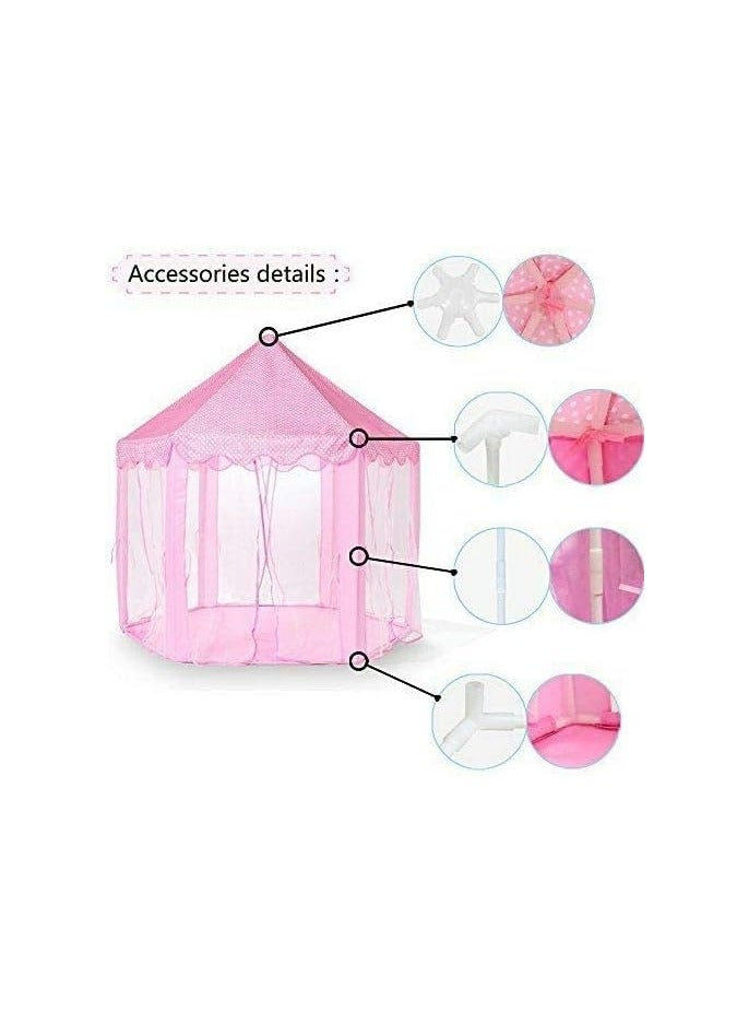BLOOMING TIME Princess Tent Play House With Star Light for Baby - Image 2