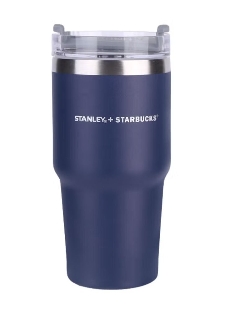 Starbucks - Stanley x Starbucks Limited Edition 304 Stainless Steel Thermal Tumbler – 20oz Vacuum Insulated Bottle with Leak-Proof Straw Lid – Keeps Drinks Hot or Cold for Hours – Eco-Friendly Travel Flask for Coffee, Tea, Water – Sleek Spray-Coated Design for Work, Gym, or On-the-Go Hydration - Image 1