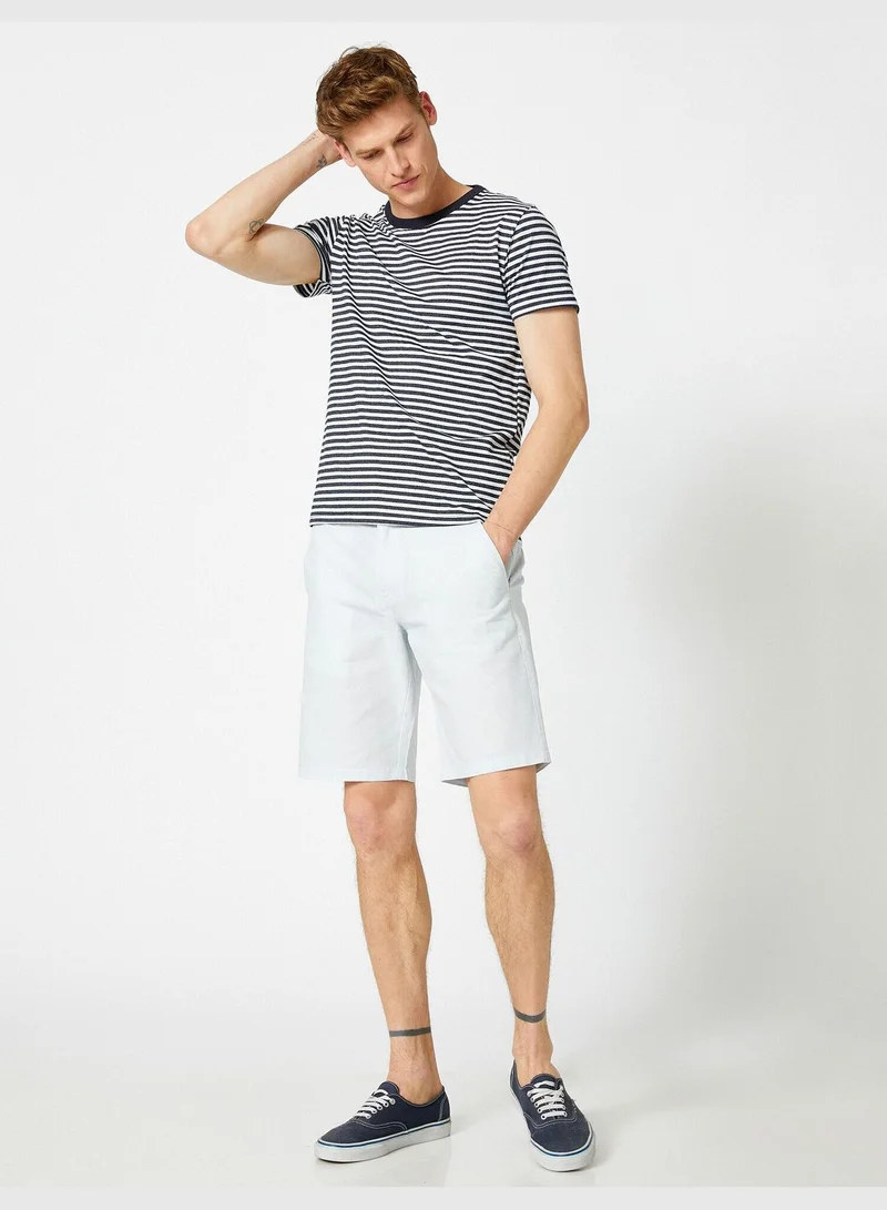 KOTON Chino Shorts Cotton