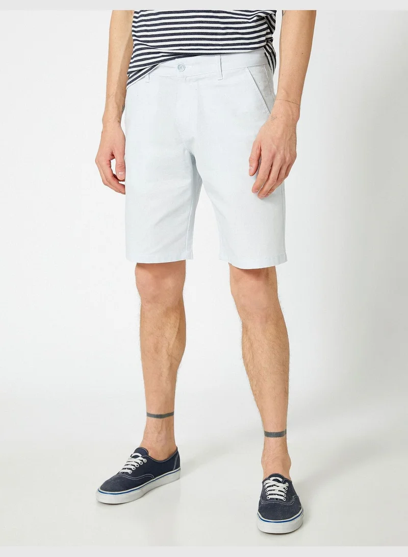 KOTON Chino Shorts Cotton