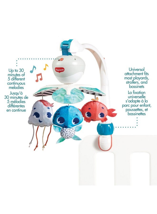 Tiny Love Baby Mobile for Crib, 3-in-1 Take Along Mobile, Treasure The Ocean - Image 2