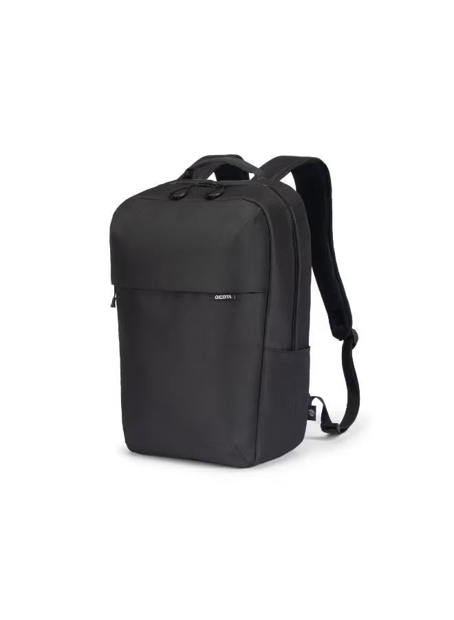 ديكوتا حقيبة ظهر Dicota D32115-RPET COMMUTER لأجهزة اللابتوب مقاس 13 إلى 16 بوصة، سعة 16 لتر، مقاومة لرذاذ الماء، مصنوعة من بوليستر RPET معاد التدوير، باللون الأسود - Image 3