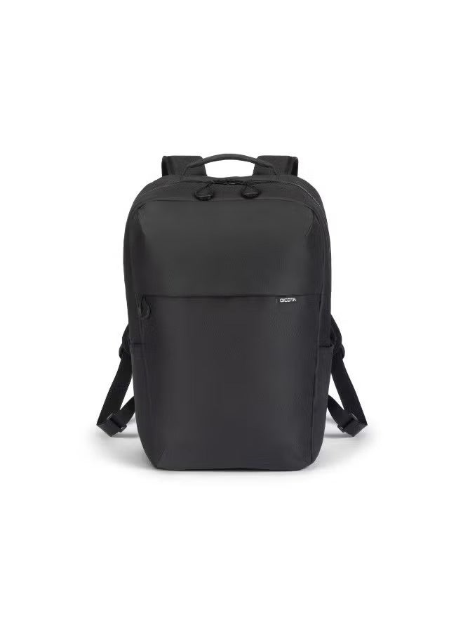 ديكوتا حقيبة ظهر Dicota D32115-RPET COMMUTER لأجهزة اللابتوب مقاس 13 إلى 16 بوصة، سعة 16 لتر، مقاومة لرذاذ الماء، مصنوعة من بوليستر RPET معاد التدوير، باللون الأسود - Image 1