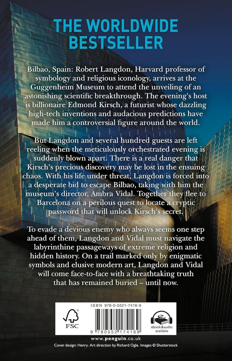 Origin by Dan Brown - Image 2