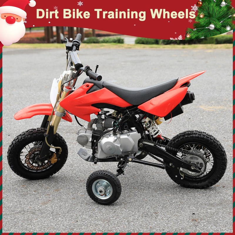EOPOAYI Dirt Bike Training Wheels 50cc with Bell for Mini Pit Bikes - Image 4
