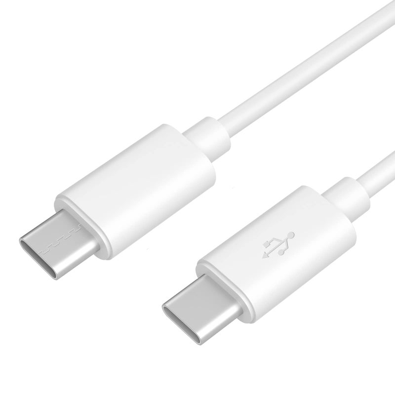 Smays Bulk Type C to C Cable Charger Cord for Samsung & iPhone 16/15 & Android Phone, White USBc to USBc Cable 3ft 10-Pack, 20W Fast Charging - Image 3