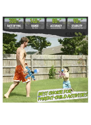 Gel Ball Gun - High Precision Hydrated Ball Launcher, Fun and Safe for Outdoor Use - view 3