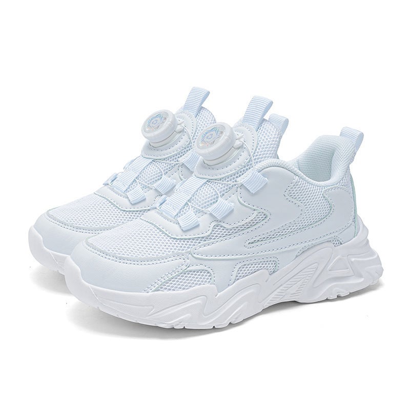 Mesh Sneakers Lightweight Flexible Sole Walking Shoes For Kids Indoor And Outdoor Activities - Image 1