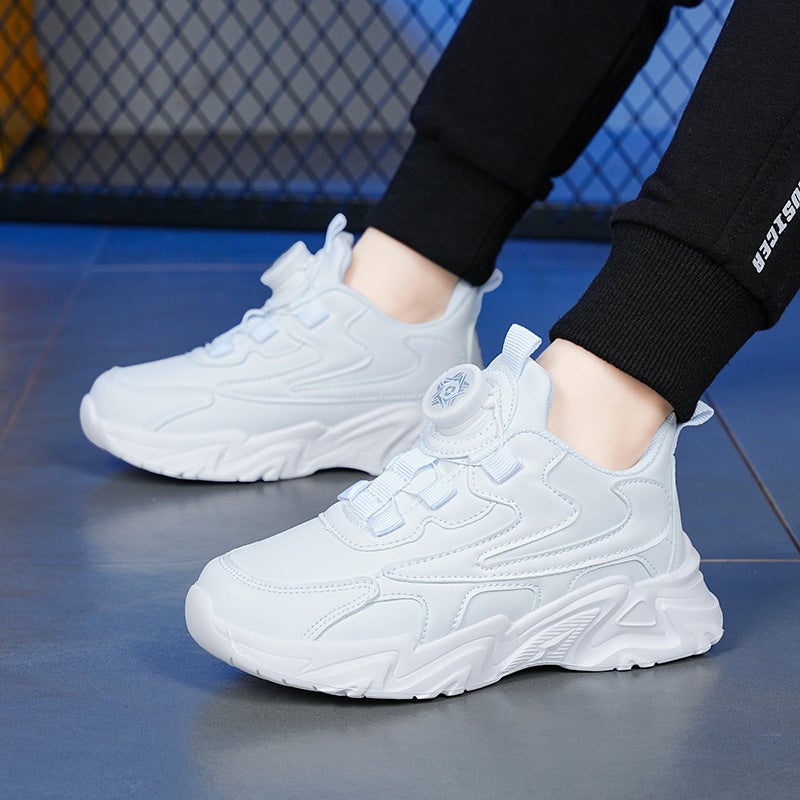 Mesh Sneakers Lightweight Flexible Sole Walking Shoes For Kids Indoor And Outdoor Activities - Image 2