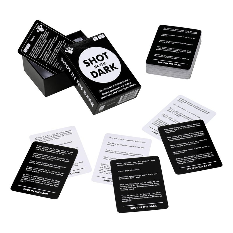 MOOSE Shot In The Dark - Moose Games - The Ultimate Unorthodox Quiz Game, Multicolor, 91022 - Image 3