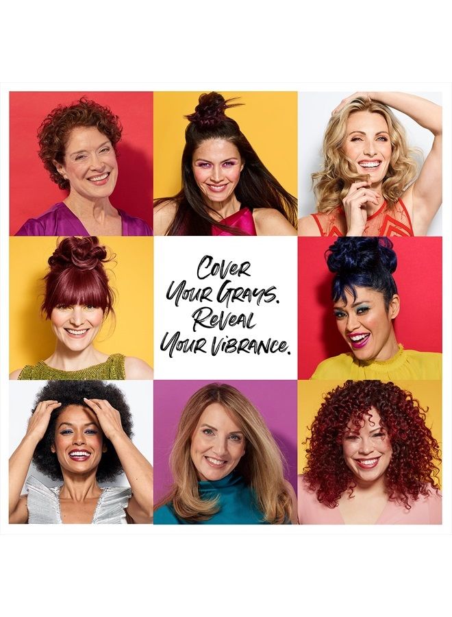 AGE beautiful AGEbeautiful Permanent Liqui Creme Hair Color Dye | 100% Gray Coverage | Anti-Aging | Biotin for Thicker, Fuller Hair | Professional Salon Coloring | 3B Darkest Blue - Image 3