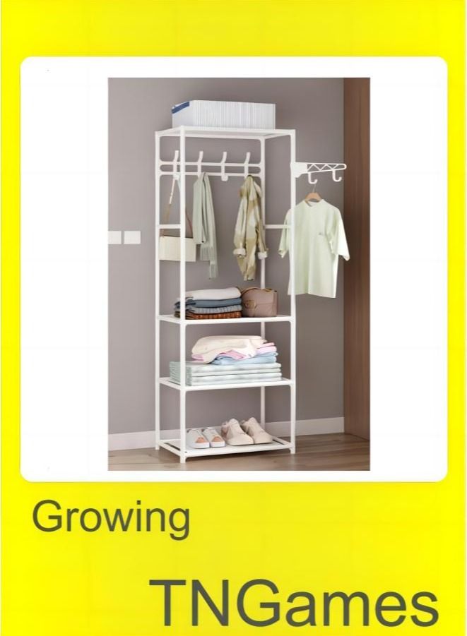 TNGames معطف ورف الأحذية أبيض - Image 1