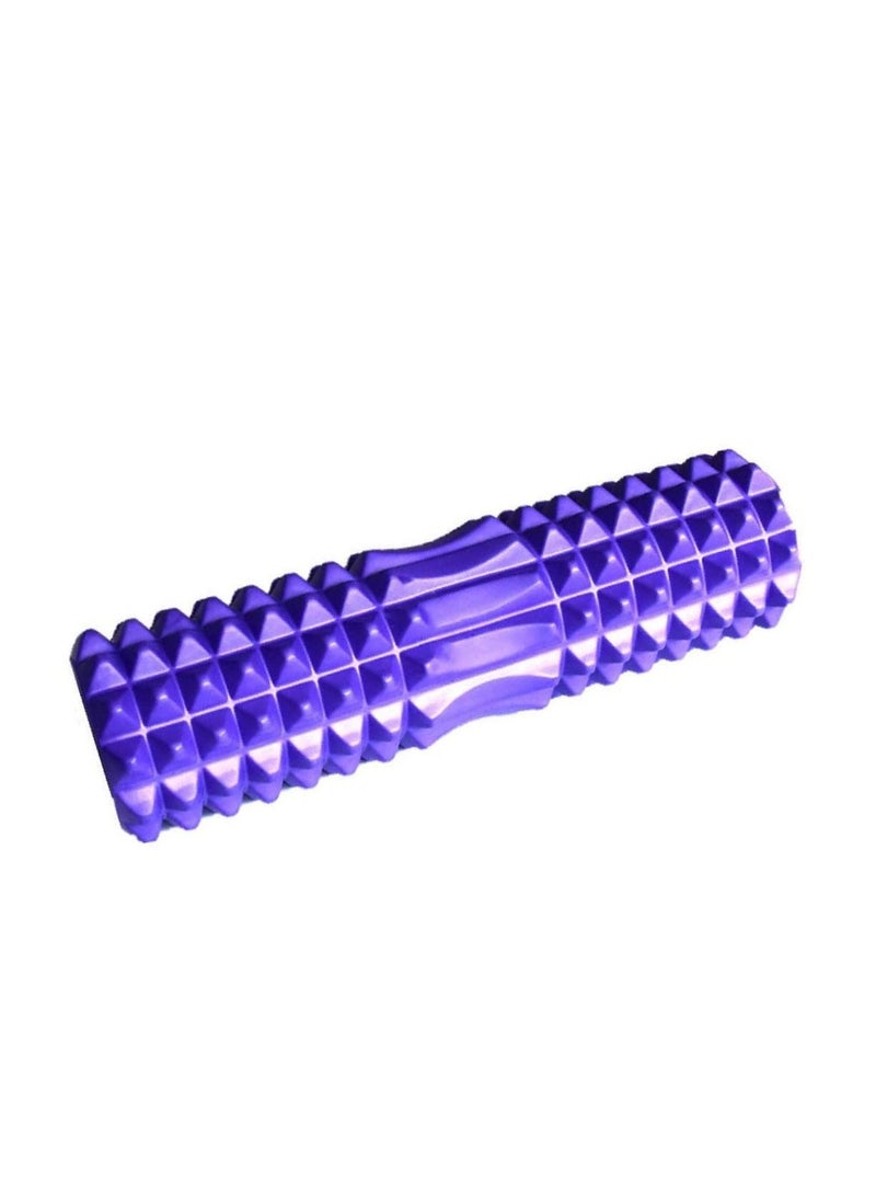 WENBO Foam Yoga Roller For Body Muscle Relaxation Soft Box Pilates Home Gym Workout (45cm, Purple) - Image 1