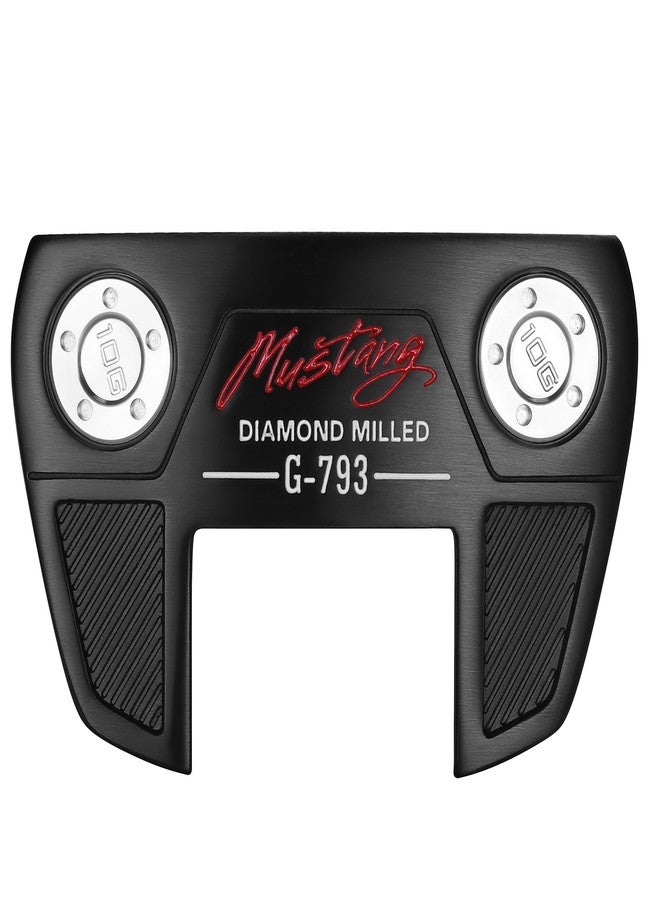 PGF GCWarehouse PGF G-793 Forged Mallet Golf Putter [ Raw Black/Right Handed] Crafted with Precision - Image 3
