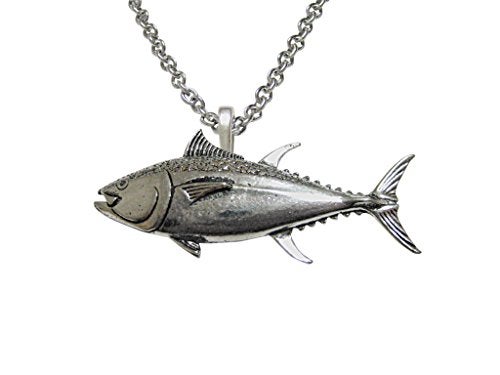 Kiola Designs Tuna Fish Pendant Necklace - Image 5