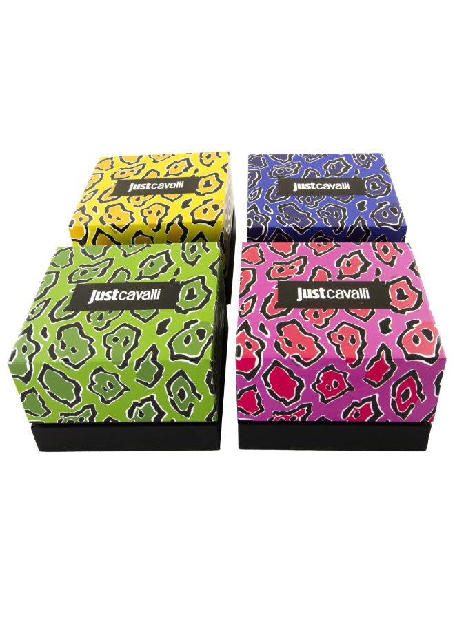 Just Cavalli ساعة كواتز ذهبية اللون بقرص أحمر من جاست كافالي للنساء - JC1L249M0025 - Image 5