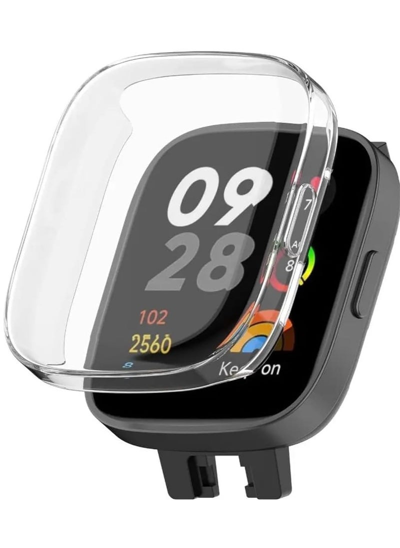 ماركة غير محددة جراب حماية كاملة لساعة شاومي مي ووتش 3 الذكية - شفاف  Redmi Watch 3  - Image 1