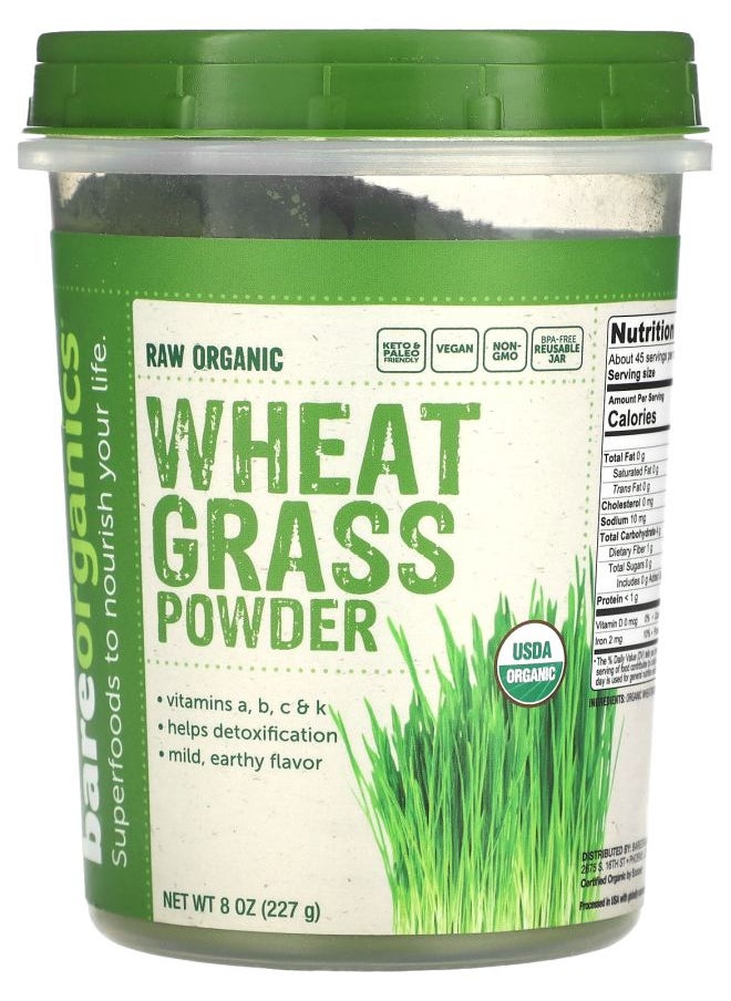 Raw Organic Wheatgrass Powder 8 oz (227 g) - pzsku/Z243A30E8AEEDCC3482EFZ/45/_/1729515350/8e634c54-defa-4f30-bb55-67d90e9cdc26