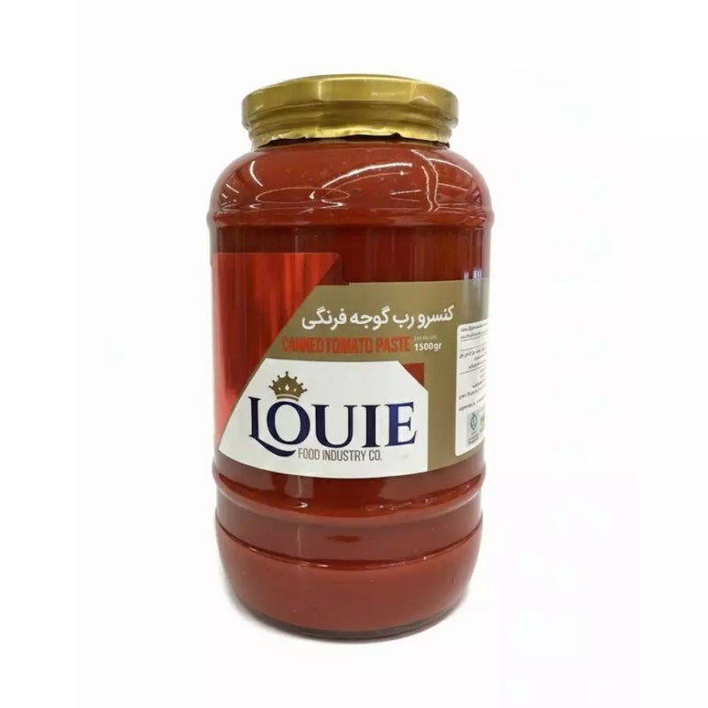 Louie Canned Tomato Paste In Tinned Jar- 1500gms