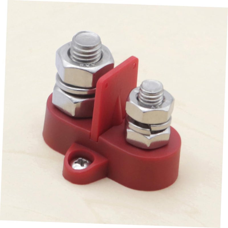 Ciieeo 1set Dual Junction Post Battery Power Distribution Terminal Block Spacer for Trucks Rvs Boats Heavy-duty Connector Easy to Install Design - Image 4