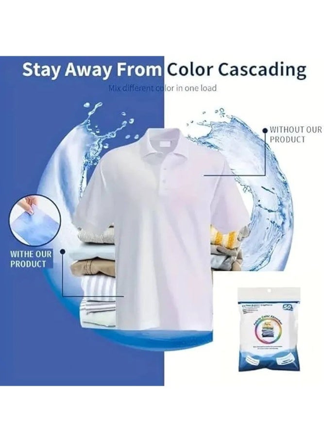 Color Absorbing Laundry Sheets – Prevents Color Bleeding and Keeps Whites Bright - Image 2