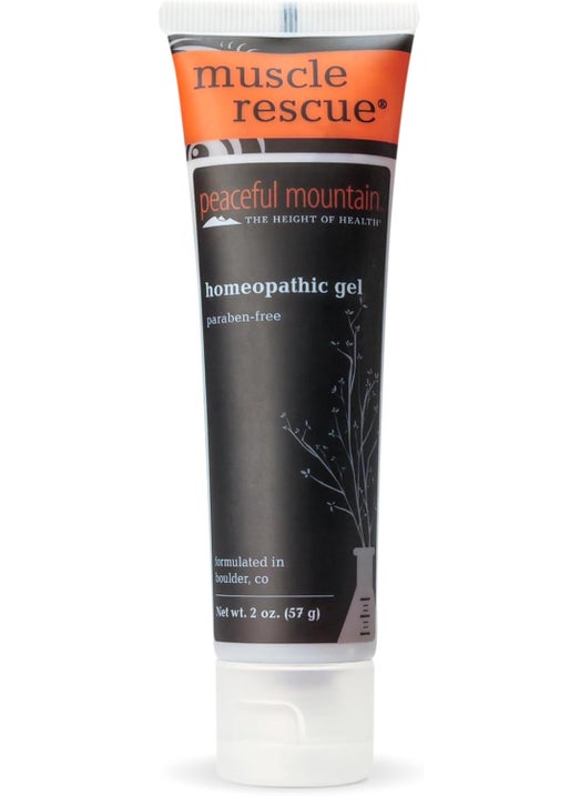 Peaceful Mountain Peaceful Mountain Muscle Rescue Homeopathic Gel - for Muscle discomfort with Arnica and Comfrey - 2oz 