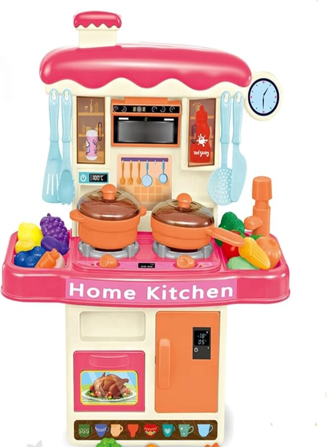 Generic Kitchen home kitchen 31 pieces of fairy tale with sound and light and all kitchen contents
