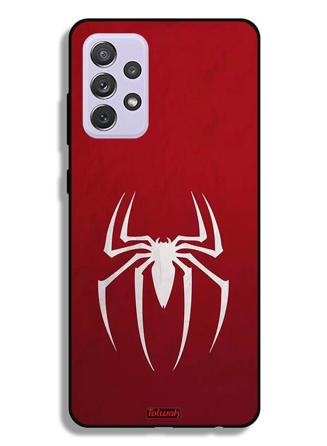 Tolwak Samsung Galaxy A72 5G Protective Case Cover Spider Icon - Image 1