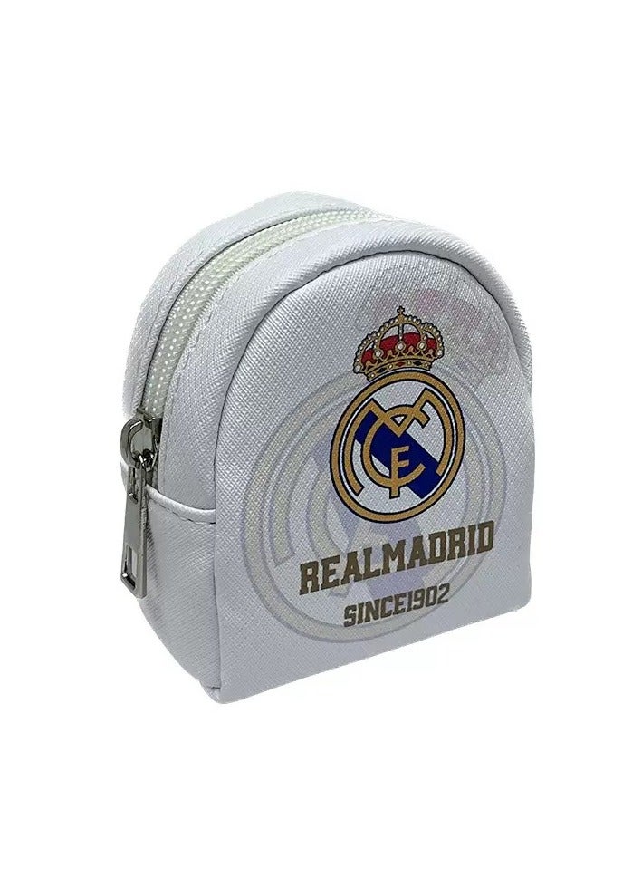 Real Madrid mini Zero Wallet Earphone Key Storage Bag fan gift, birthday gift