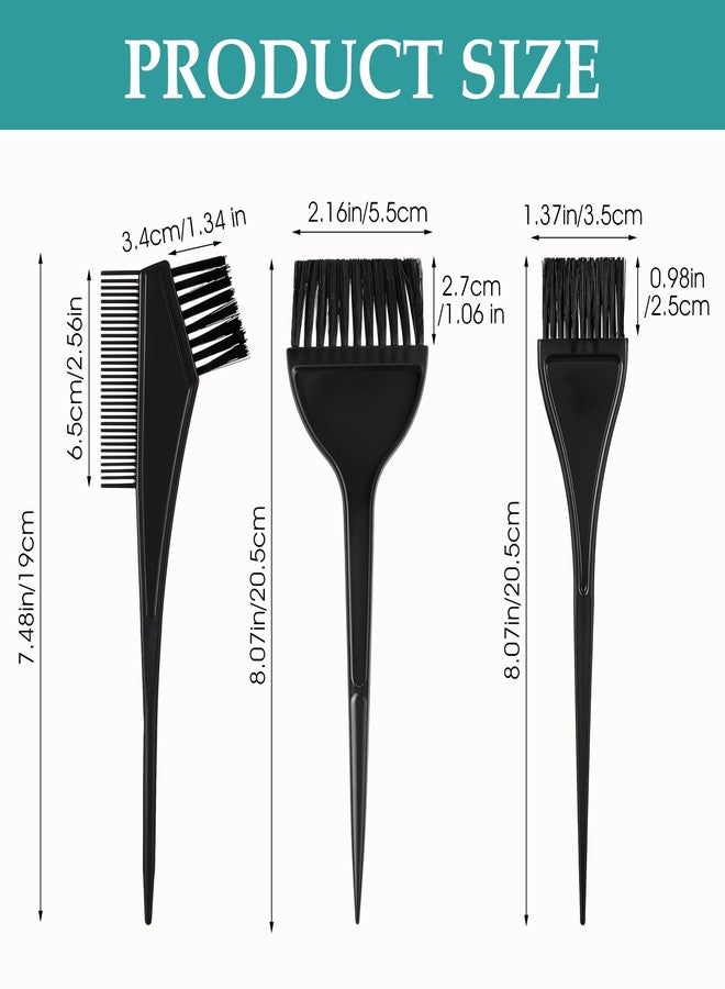 oruola مجموعة فرش تلوين الشعر من أورولا، 6 قطع، مجموعة فرش صبغ الشعر، مجموعة أدوات تطبيق صبغة الشعر الاحترافية، فرشاة تلوين الشعر لصالونات التجميل، مجموعة فرش صبغ الشعر لتلوين وصبغ الشعر - Image 3