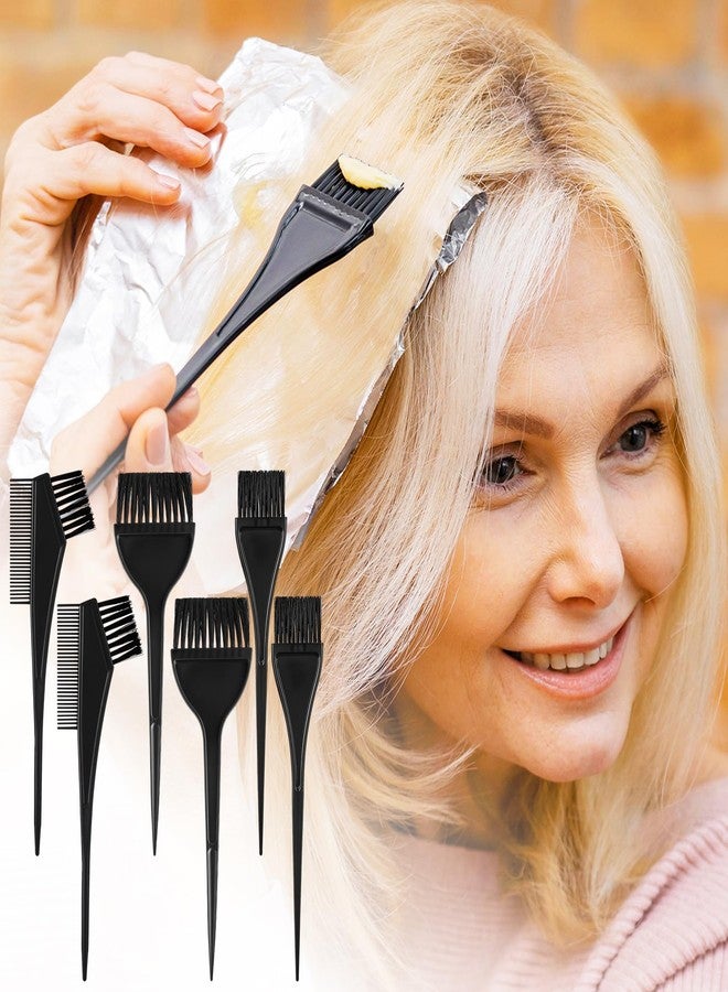 oruola مجموعة فرش تلوين الشعر من أورولا، 6 قطع، مجموعة فرش صبغ الشعر، مجموعة أدوات تطبيق صبغة الشعر الاحترافية، فرشاة تلوين الشعر لصالونات التجميل، مجموعة فرش صبغ الشعر لتلوين وصبغ الشعر - Image 2