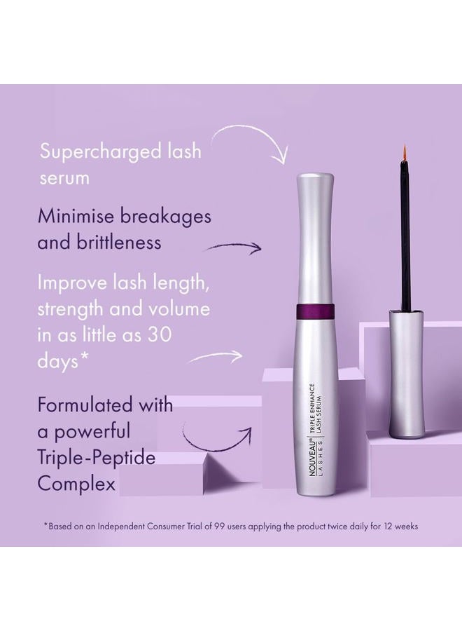 NOUVEAU LASHES سيروم تعزيز الرموش الثلاثي - Image 5