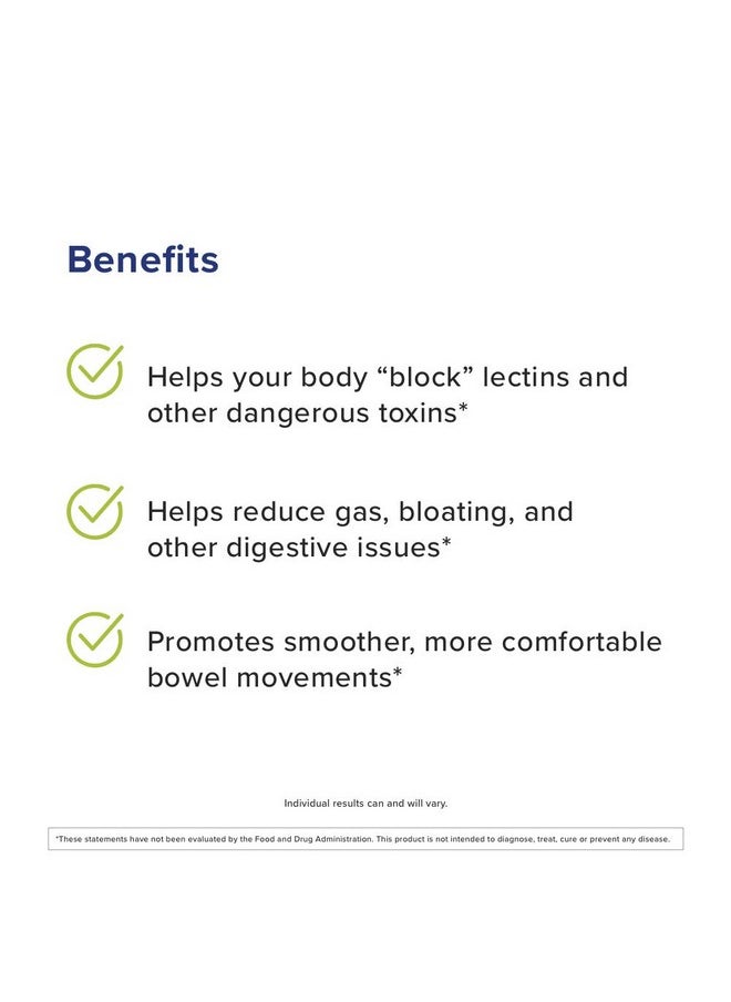 Gundry MD ® Lectin Shield™ Intestinal Health Support And Digestive Strength Supplement 120 Count  - Image 4