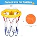 Auvitaya Bath Toys Bathtub Basketball Hoop for Kids Toddlers Bath Shower Toys for Kids Strong Suction Cup Basketball Hoop 3 Soft NoHole Balls Set for Toddlers Boys and Girls - Image 4
