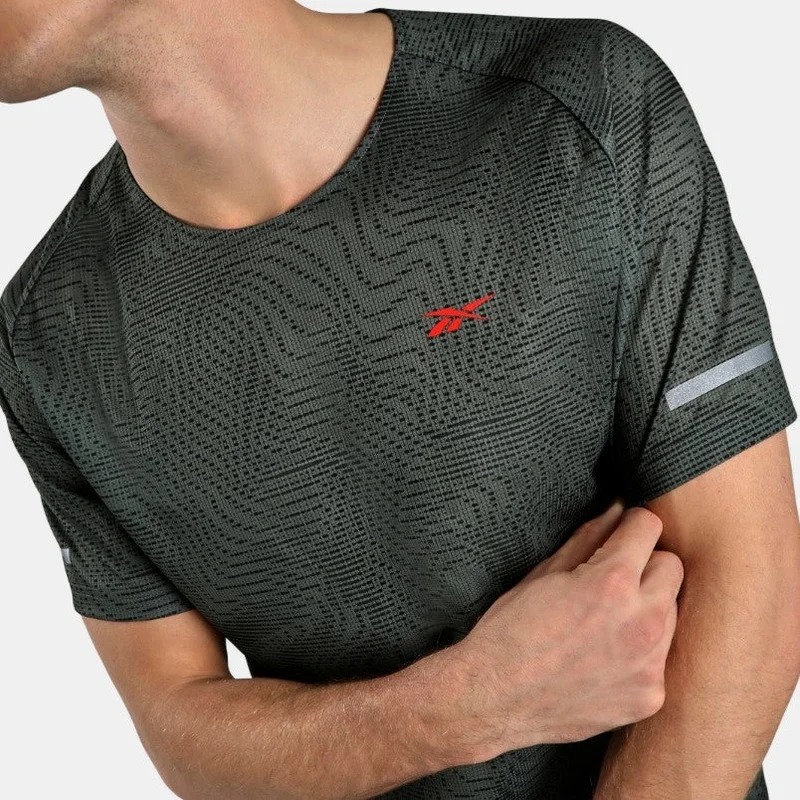 ريبوك Lab Running Printed T-Shirt