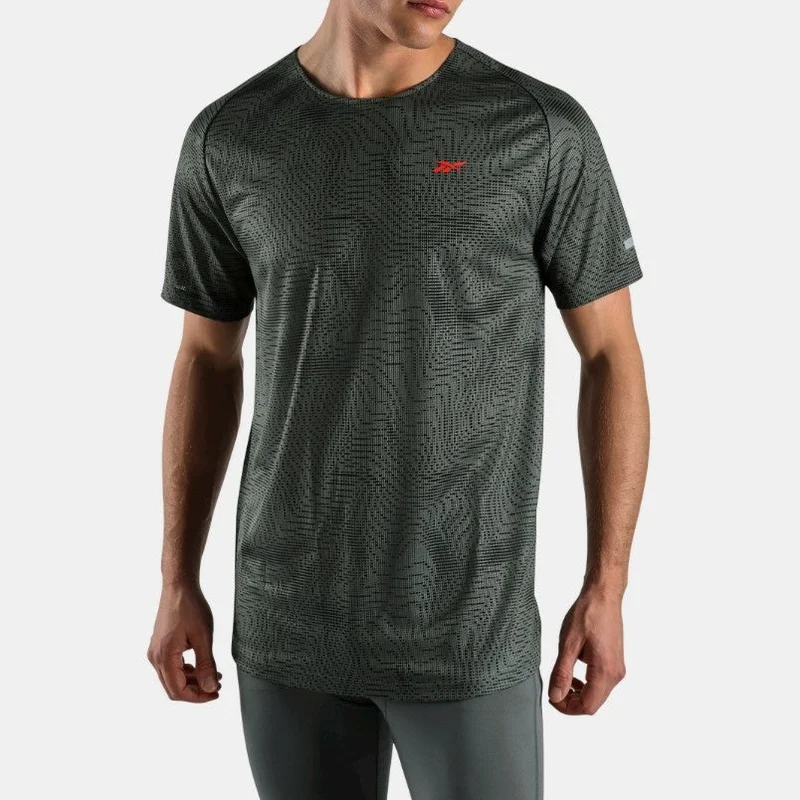 ريبوك Lab Running Printed T-Shirt