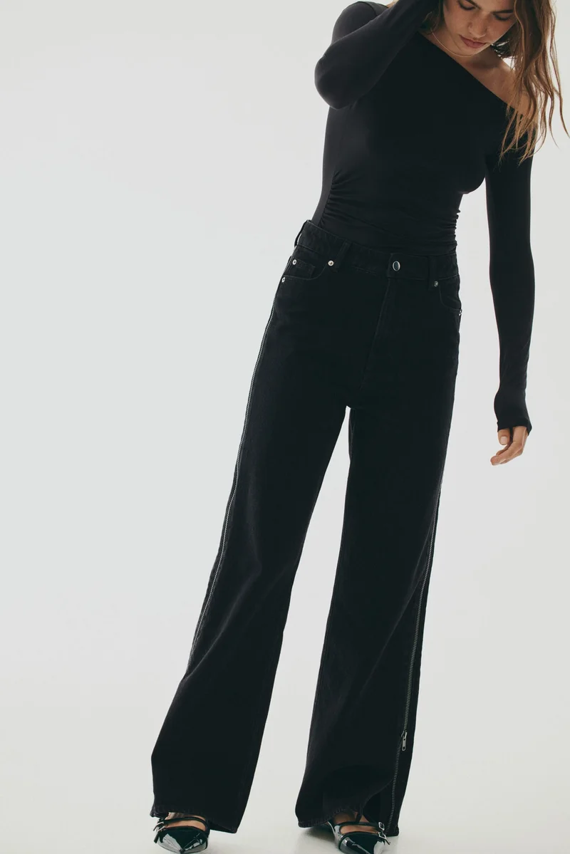 H&M Draped one-shoulder top