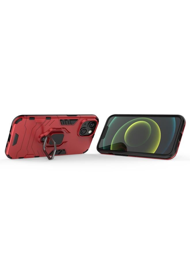 اس-توب جراب لهاتف iPhone 14 Plus مصنوع من مادة PC + TPU مع حامل حلقة مغناطيسية - Image 3