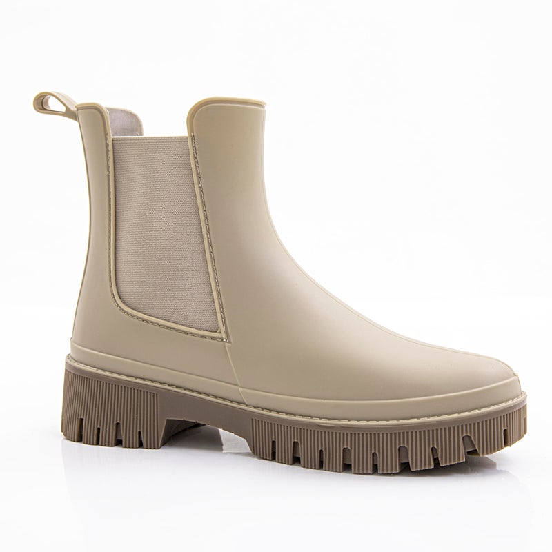 Fubotao Womenâ€™s Short Rain Boots Waterproof Chelsea Rain Boots For Ladies - Image 4
